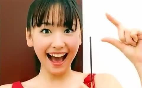 爱日本女神】18岁新垣结衣最可爱时期Pocky广告合辑+拍摄花絮
