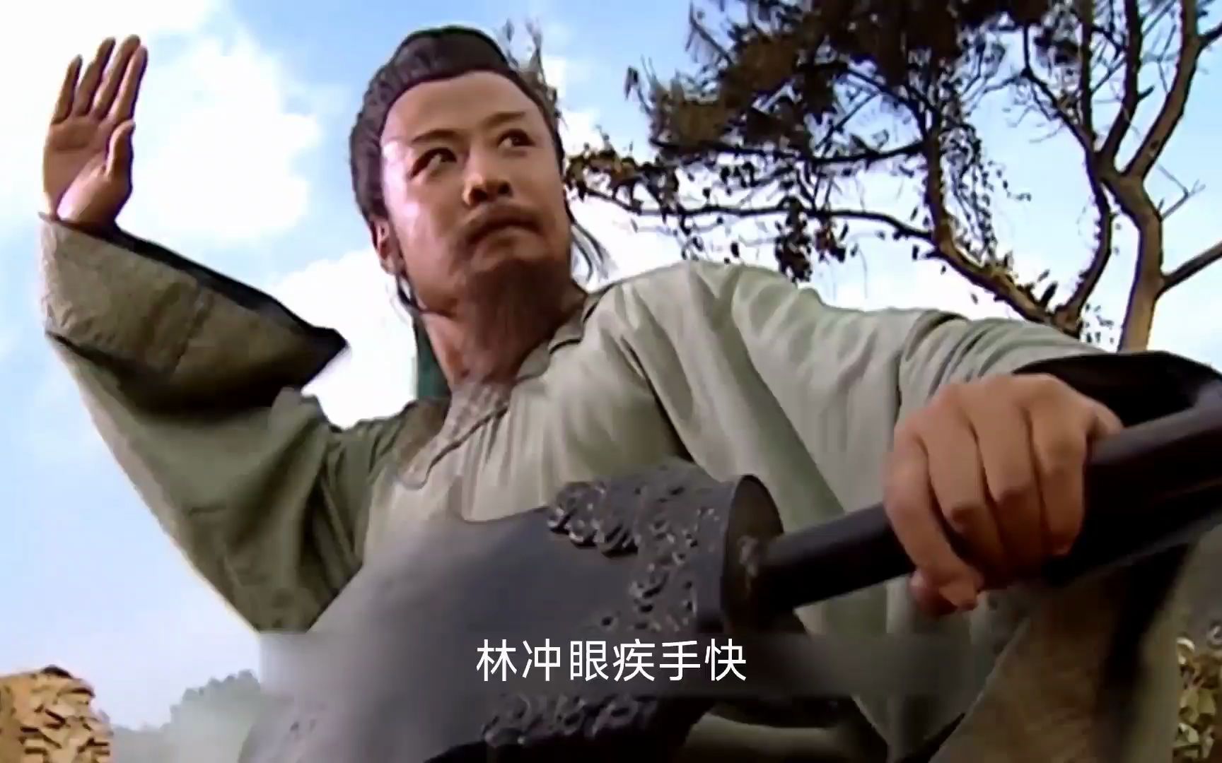 水浒传鲁智深大战林冲仅仅几个回合鲁智深明显落于下风