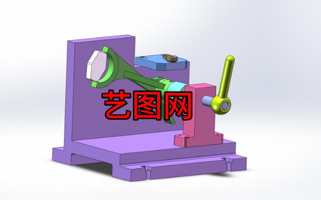 拨叉钻孔夹具设计