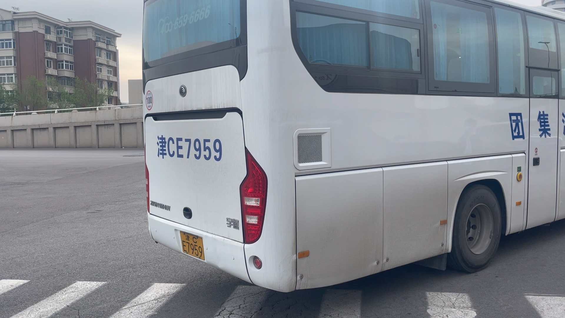 天津津旅旅汽宇通zk6119h5y待机实录
