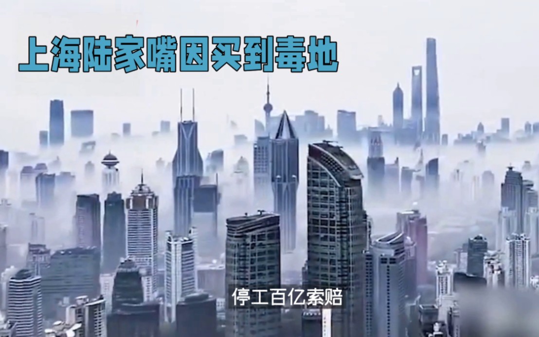 上海陆家嘴因买到毒地停工索赔百亿