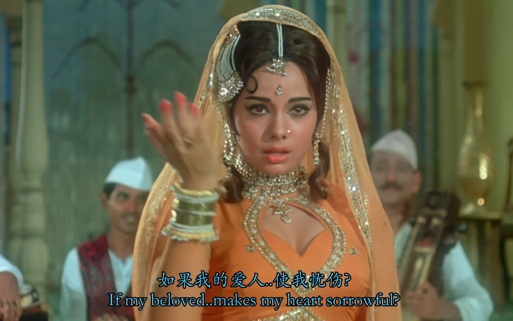 [图]Khilona (1970)《玩具》(2段Mujra)之一 Sanam Tu Bewafa Ke Naam Se [Mumtaz]中英字幕