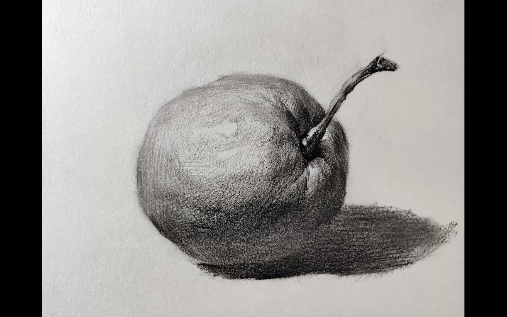 【素描】香梨全因素,你又觉得你行了!罐子结构素描 ,新手必看