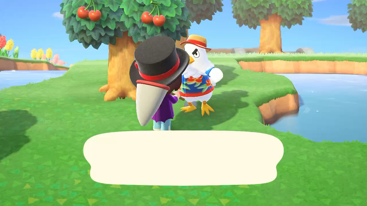 【动物森友会】用捕虫网把小动物打生气了_单机游戏热门视频