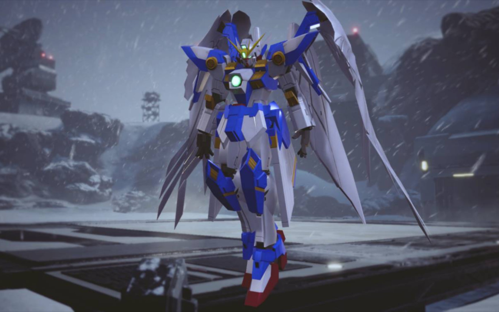 新高达破坏者 冰结的青蓝之翼 寒翼零式高达