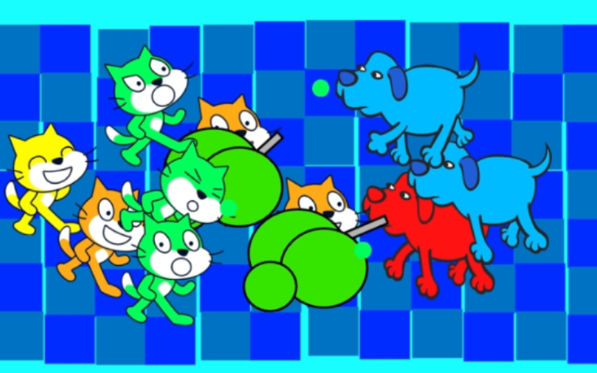 是新游戏噢用编程猫做自制pvz