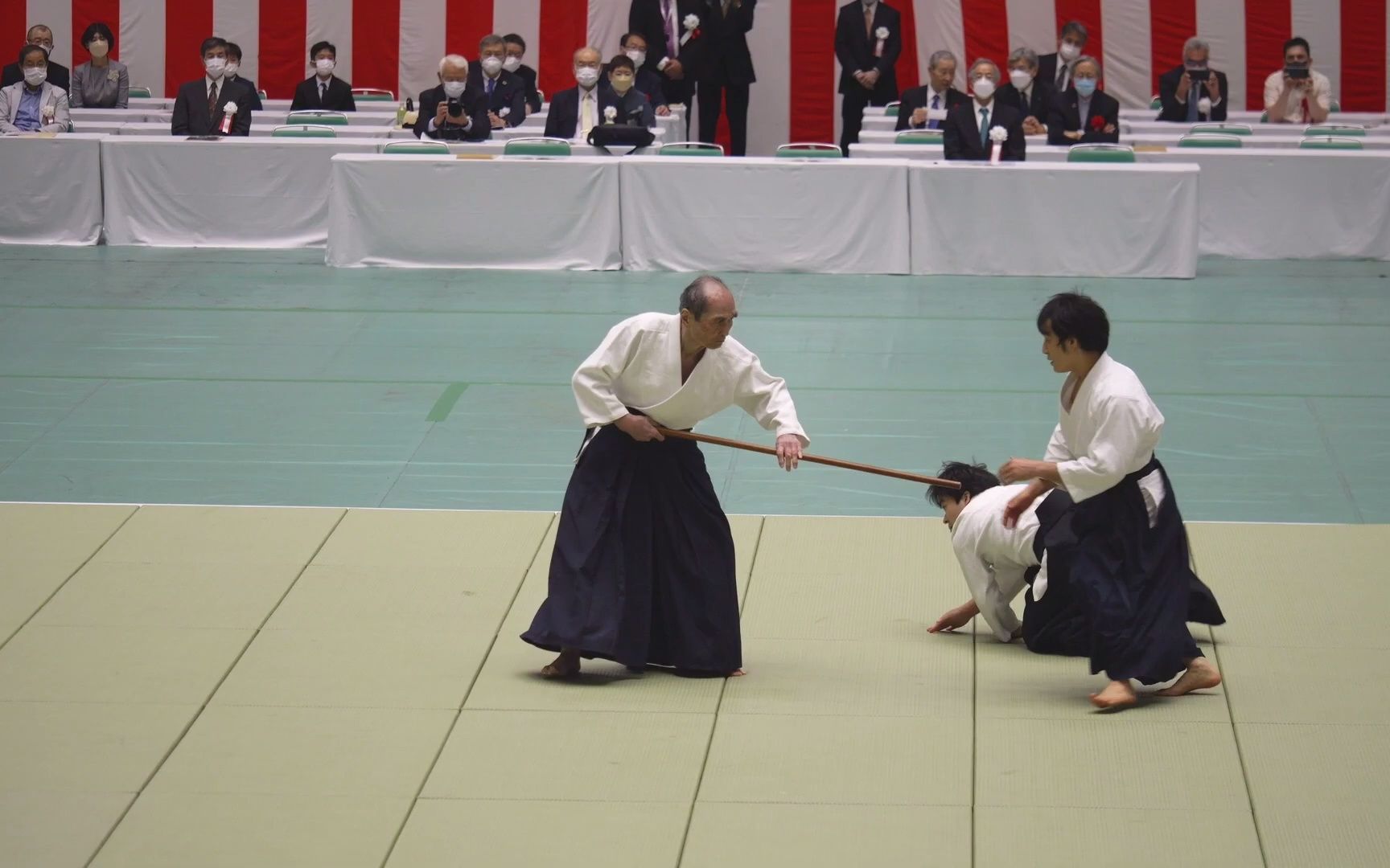 高清版搬运多田宏师范59届全日本合气道演武大会