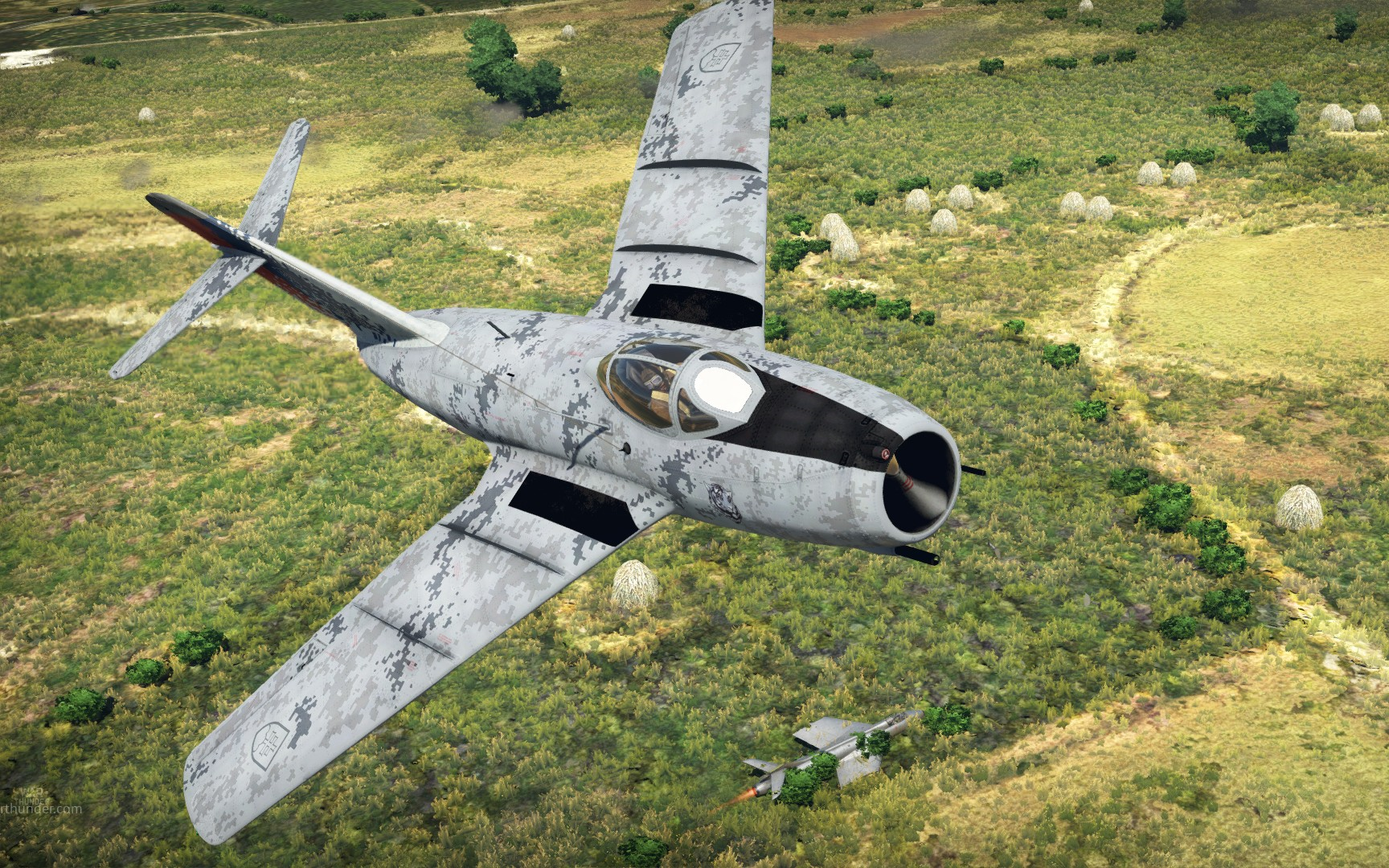 战争雷霆【米格15比斯】3杀1v2戏剧性翻盘