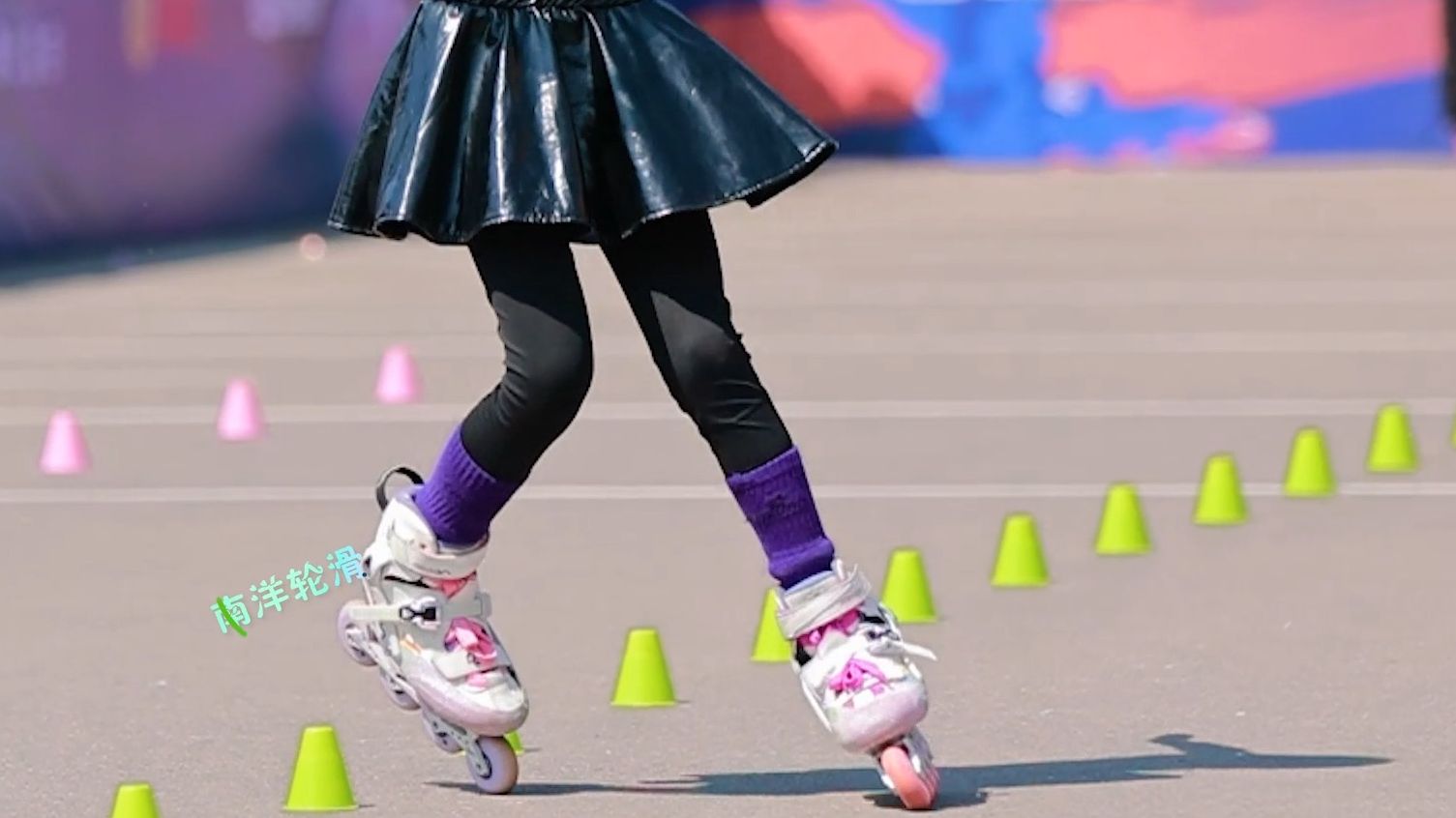 31 李瑾萱 少年女子乙组花式绕桩决赛 第二十届北戴河轮滑节"滑启杯"