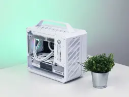 【装电脑】RTX4090的极限拉扯，机械大师C28装机分享，17.9L纯白装机！