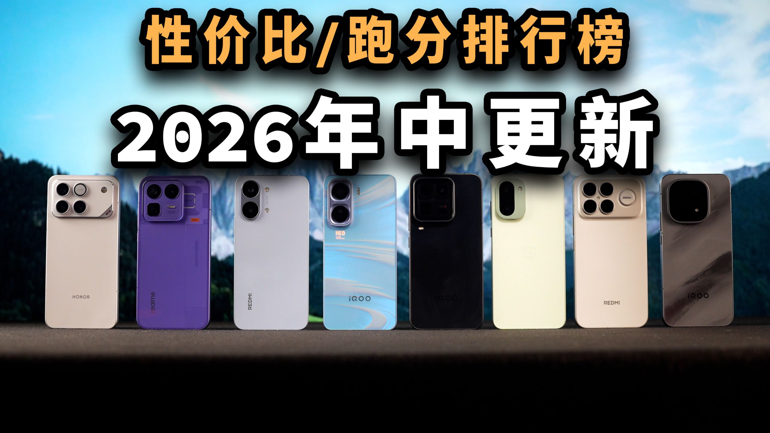 性价比/跑分排行榜更新,半年后有哪些变化?|三易测评