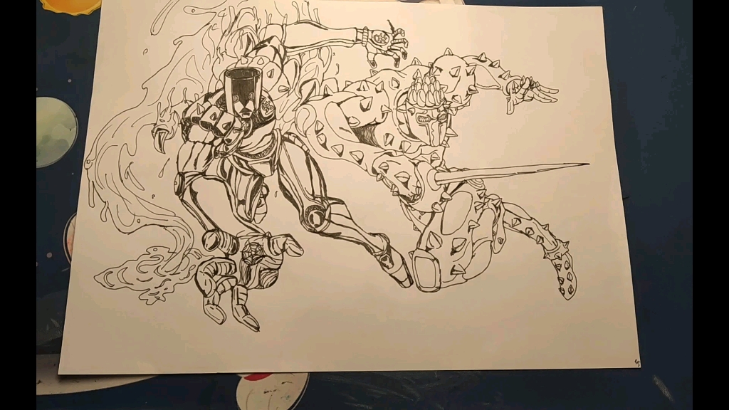 手绘轰炸空间 柔软机器