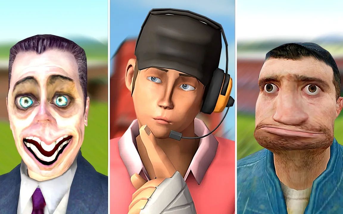 gmod创意工坊的一些无厘头插件-夏洛特威尔特夏-默认收藏夹-哔哩哔哩