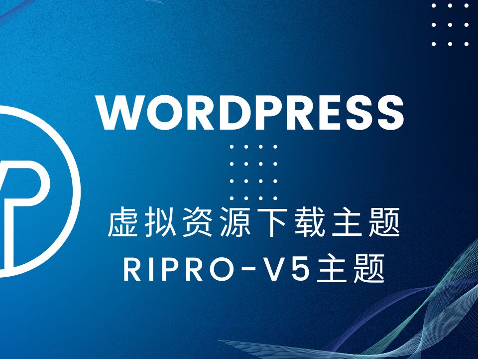 WordPress虚拟资源下载主题Riprov5主题哔哩哔哩bilibili