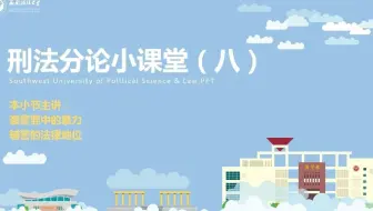 【西南政法大学考研】刑法分论专题课程（八）：关于袭警罪问题探讨