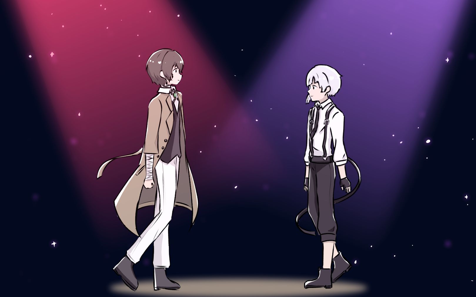 【文豪野犬手书】太敦的fly me to the star(2020中岛敦生日快乐)