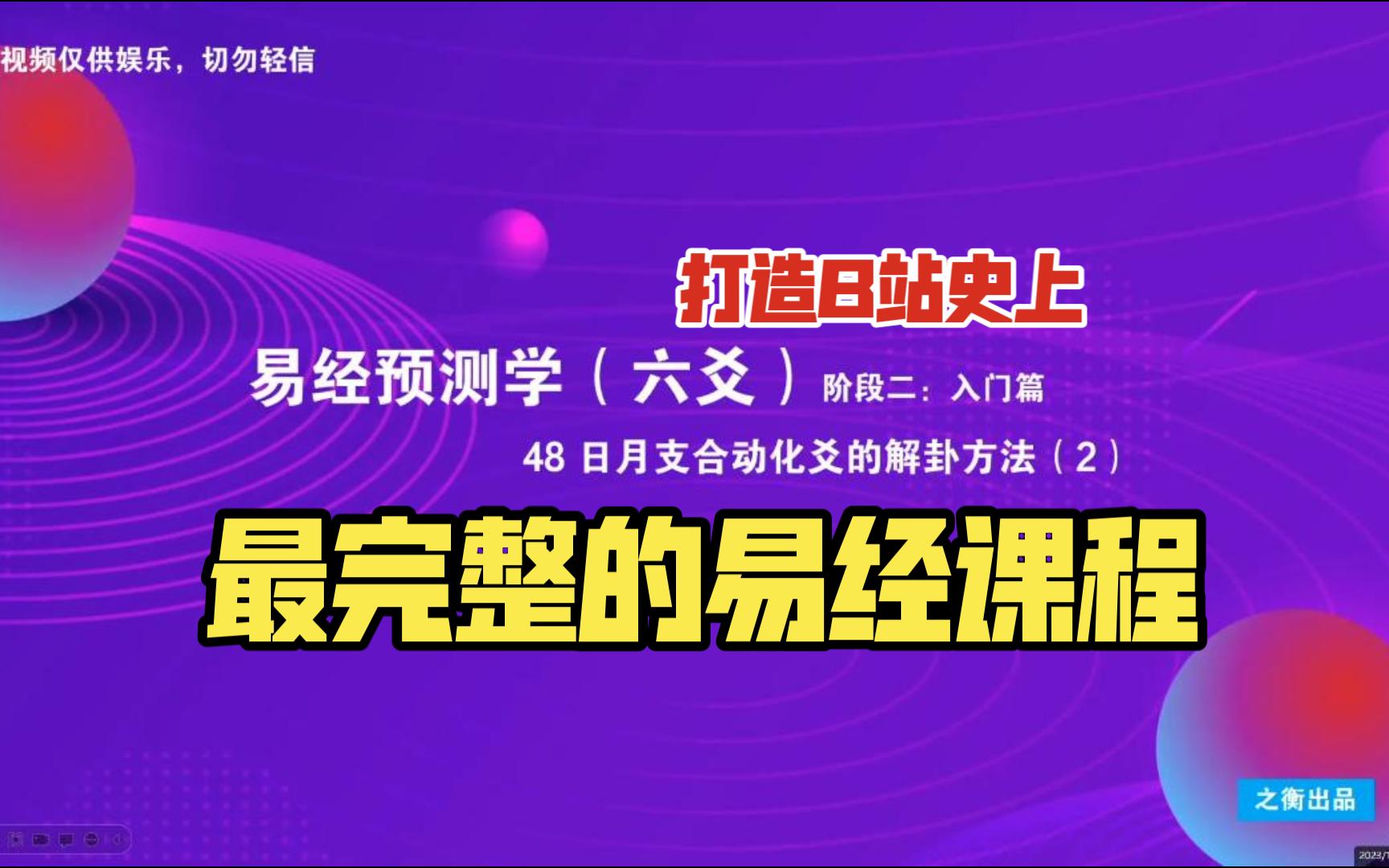 【易经预测学(六爻)】48 日月支合动化爻的解卦方法(2)哔哩哔哩bilibili