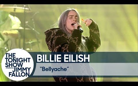 [图]【Billie Eilish】肥伦秀表演Bellyache