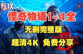 Download Video: 【怪奇物语】S1-S4全季全集 网盘资源 免费分享 4k蓝光 超清高清资源 无删减 高分美剧