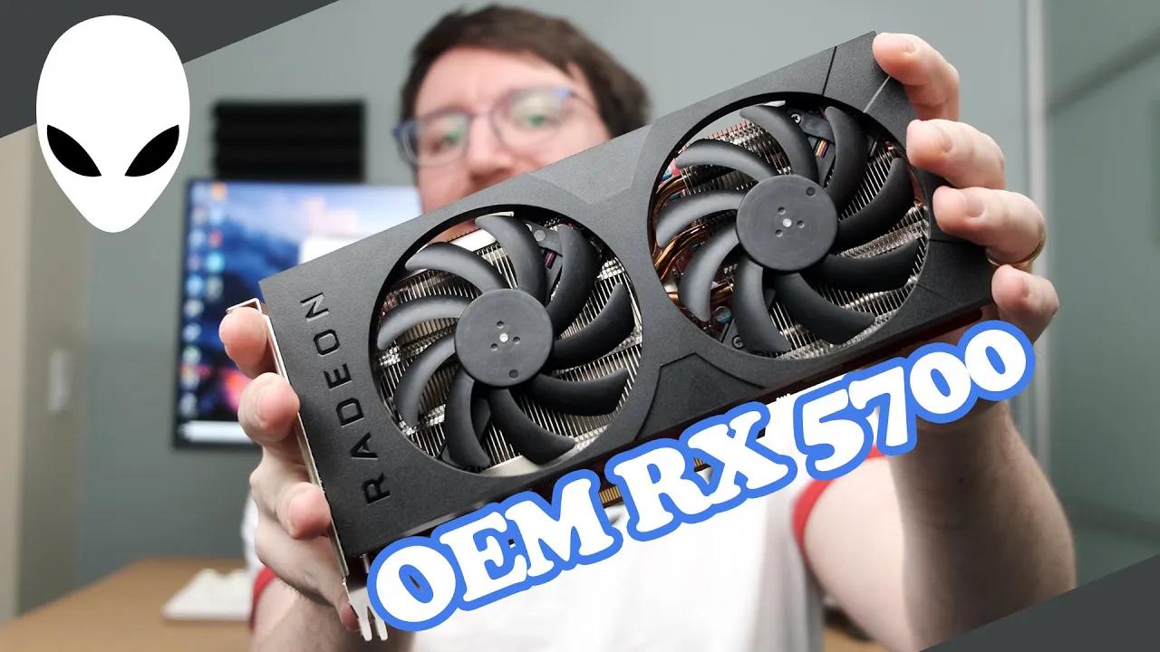 this oem amd rx5700 from an alienware is weirdly awesome! 092942