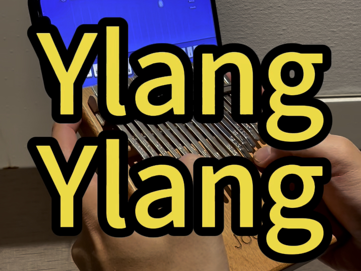 Ylang Ylang #拇指琴 #智乐卡林巴 #卡林巴 #乐器演奏哔哩哔哩bilibili