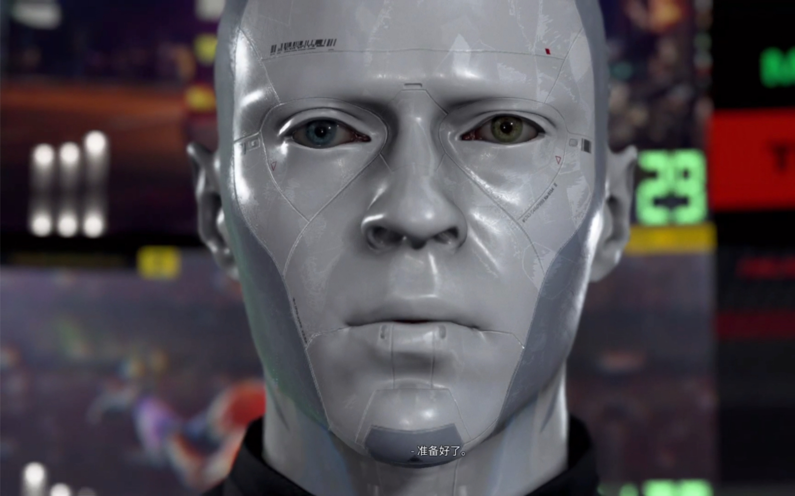 【底特律·化身为人】马库斯向世界发表演讲「4k画质」