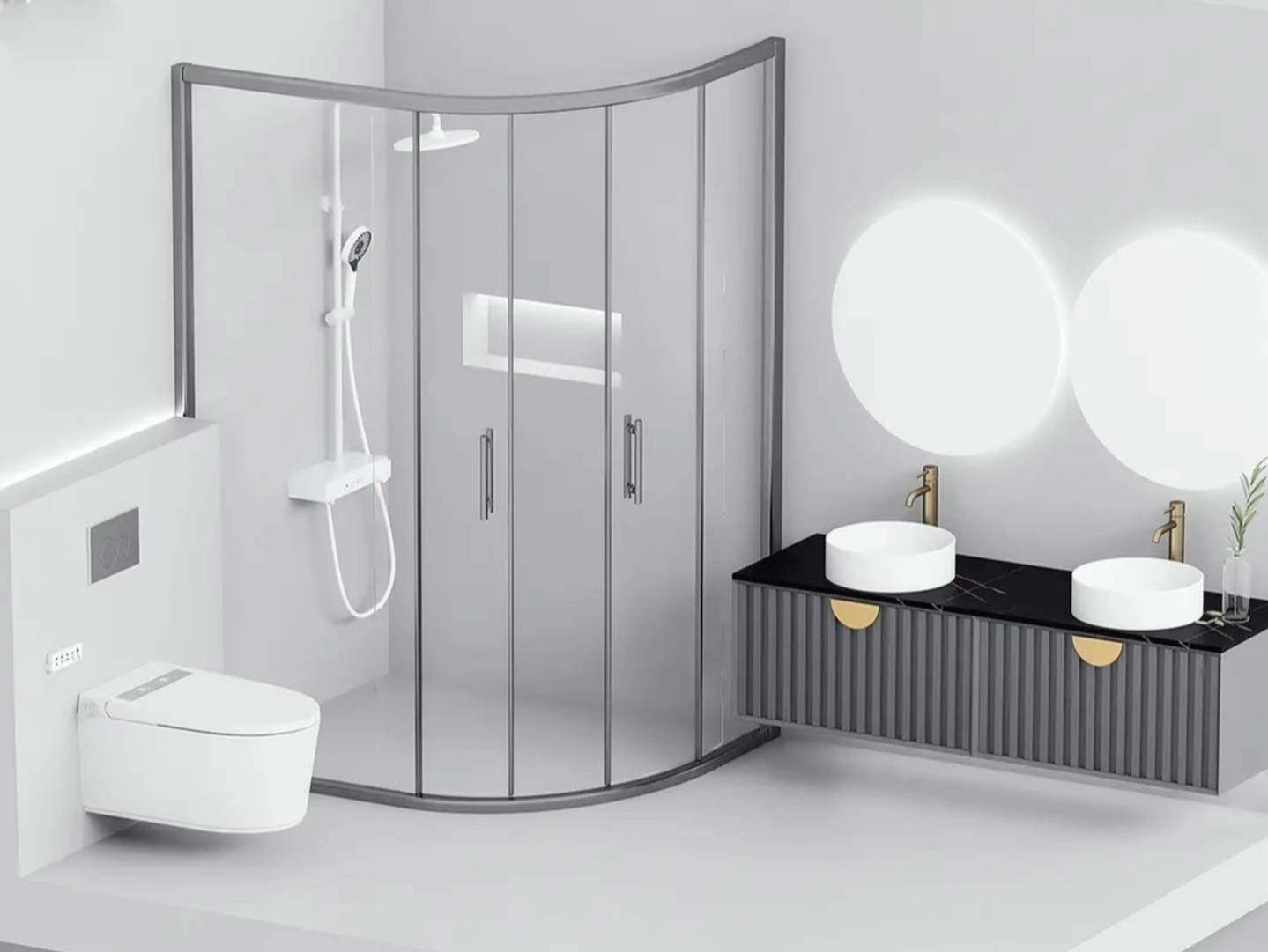 双虎卫阳丨节省空间必选的壁挂式智能马桶