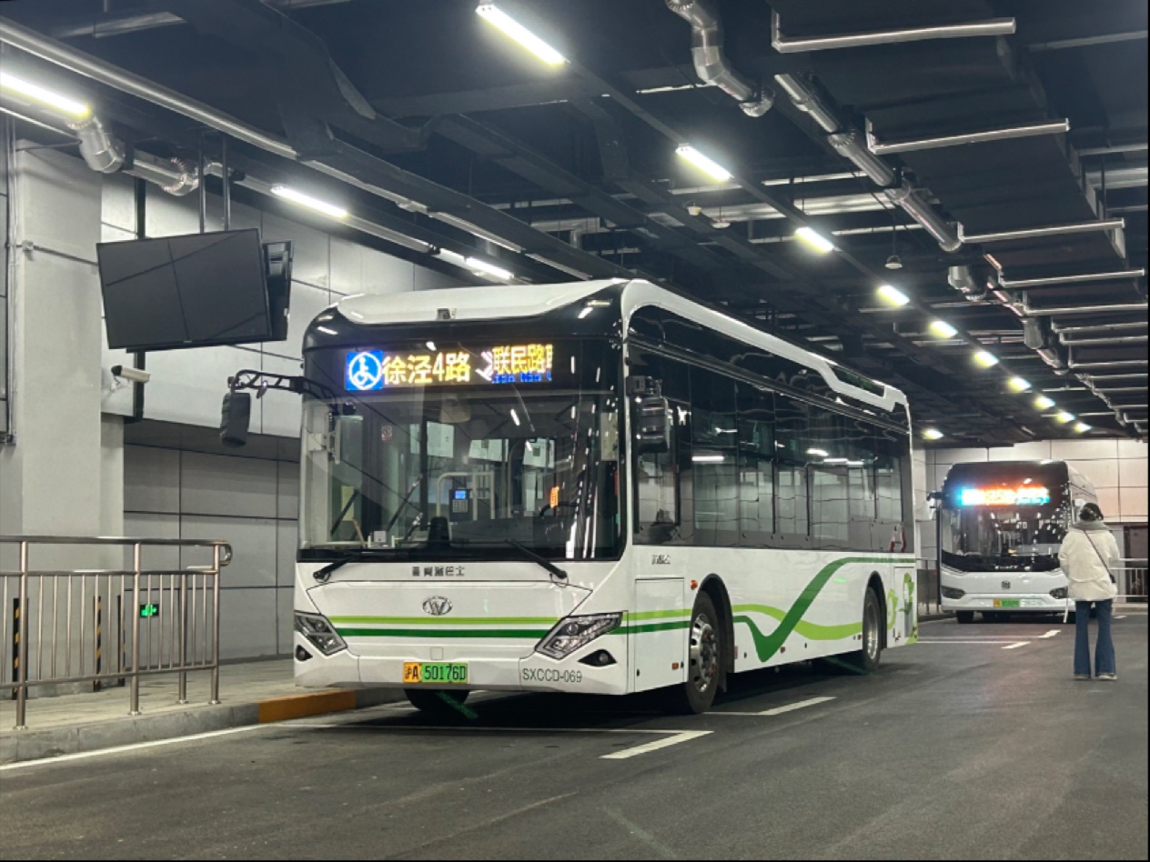 上海公交 青浦巴士 青东车队 徐泾4路 蟠秀路公交枢纽往联民路联民村