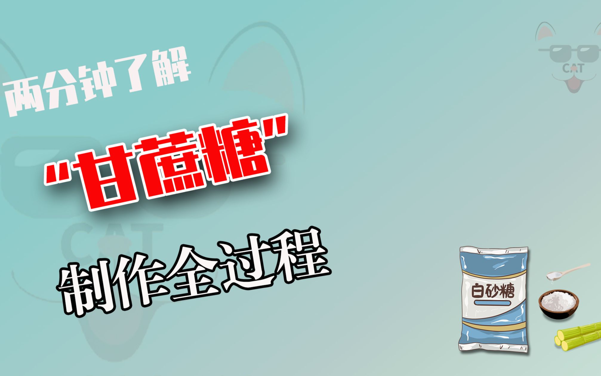 甘蔗糖是怎么制作的?先将甘蔗榨汁,再放入蒸发器中熬制浓缩哔哩哔哩bilibili