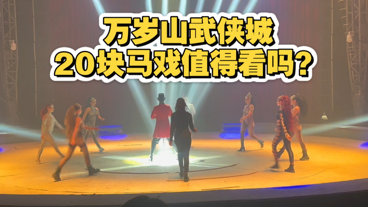 河南迪士尼20块一个人一小时的马戏表演值得看吗