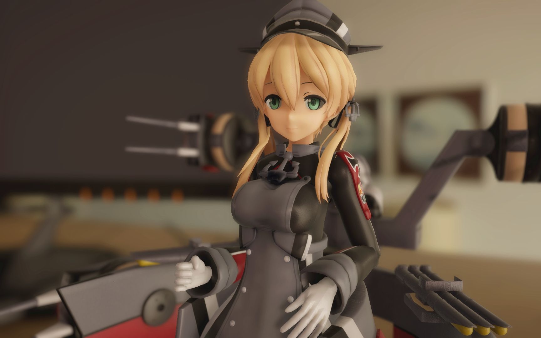 【mmd/艦c】歐根親王figma『拜託了darling』