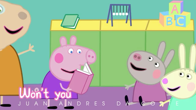 [图]ABC song Peppa Pig 小猪佩奇英语歌