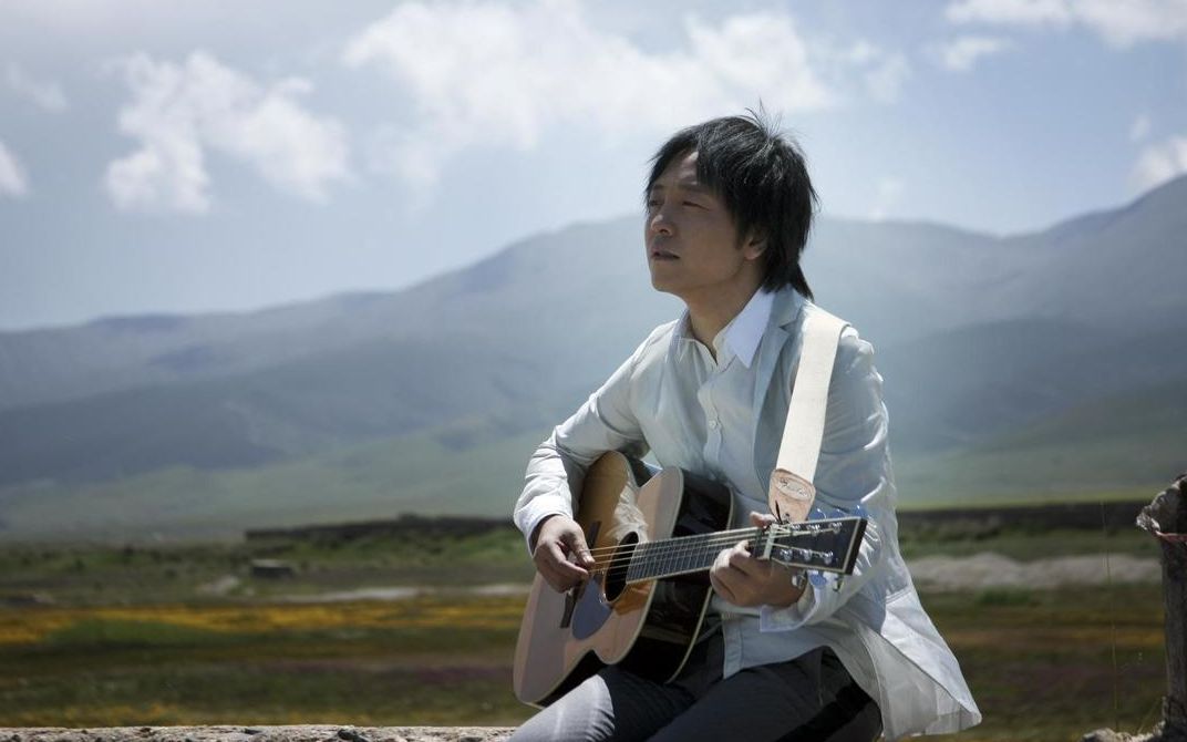 许巍的歌完美生活韩宇吉他打板弹唱一下好听