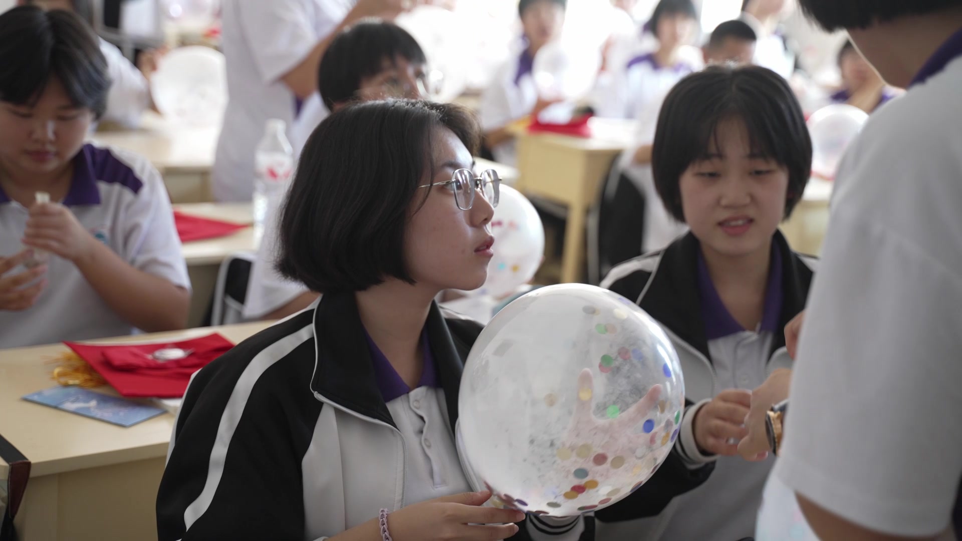 抚松一中3年2班成人礼