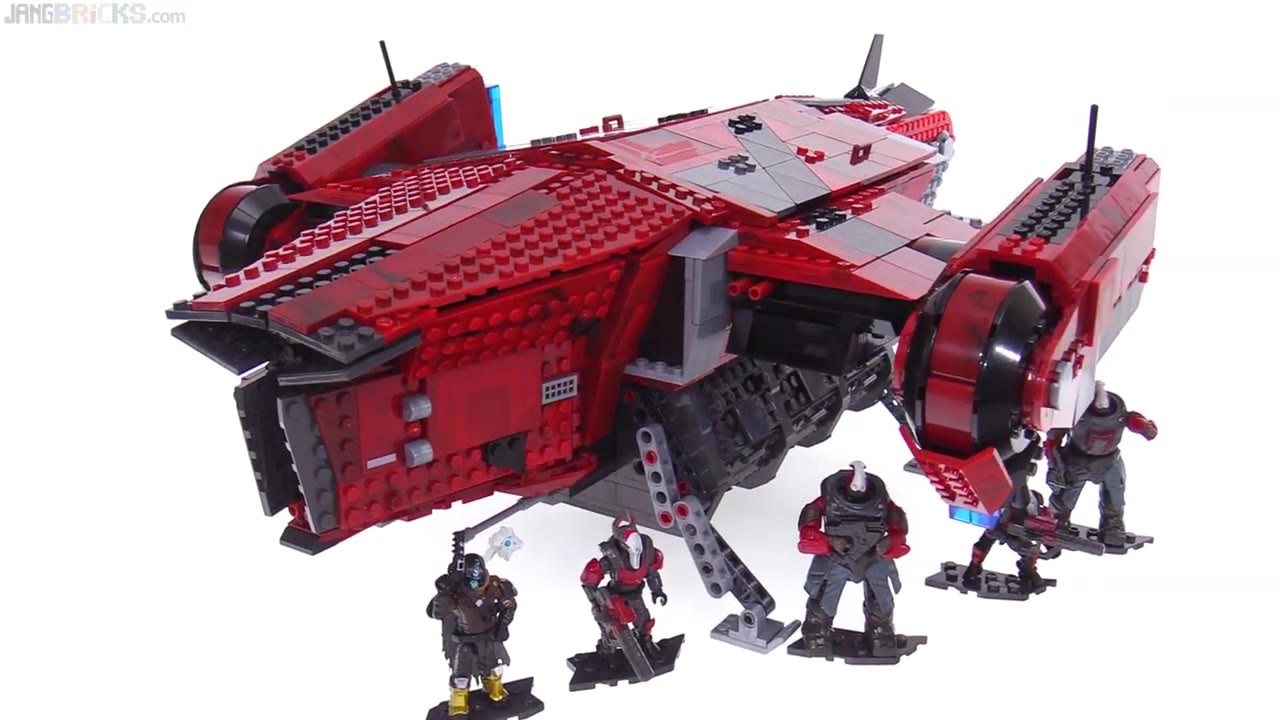 [图]Mega Construx 《命运2》Cabal Harvester Dropship 预览