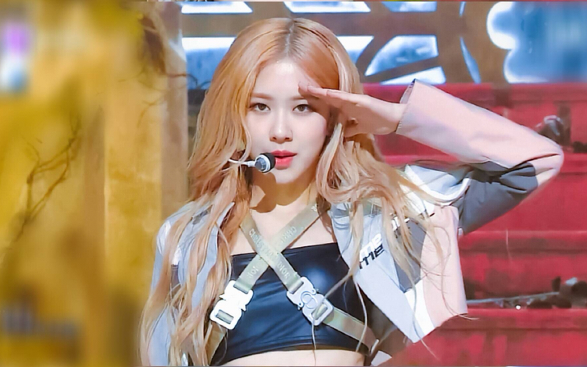 【rose】blackpink 190407sbs打歌舞台"kill this love"朴彩英军装yg