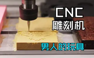 Download Video: 【CNC雕刻机】据说99%的真男人，都不会拒绝的玩具-小型CNC3018兼激光雕刻