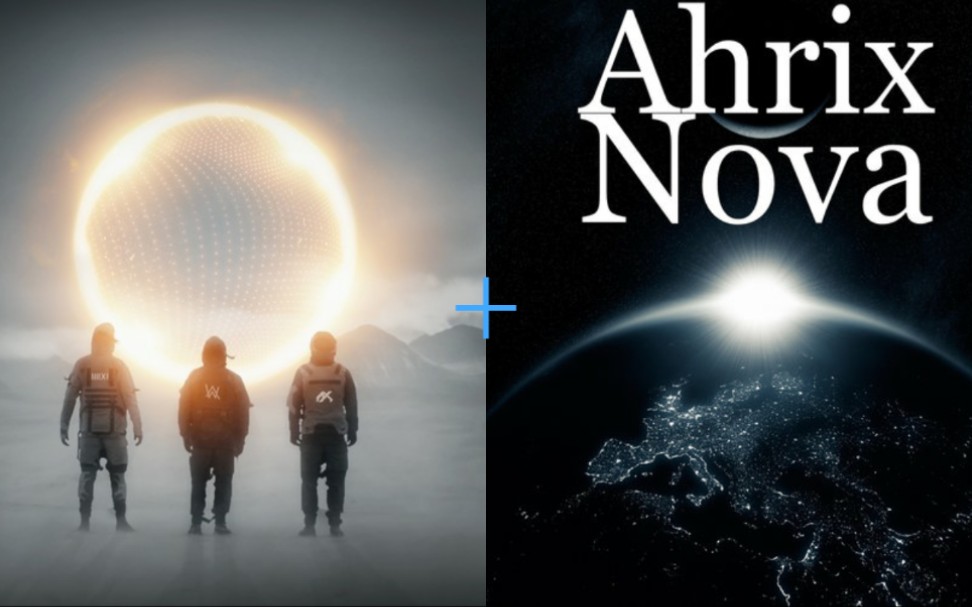 (adms)如果ahrix在2013年和alan walker合作做出end of time