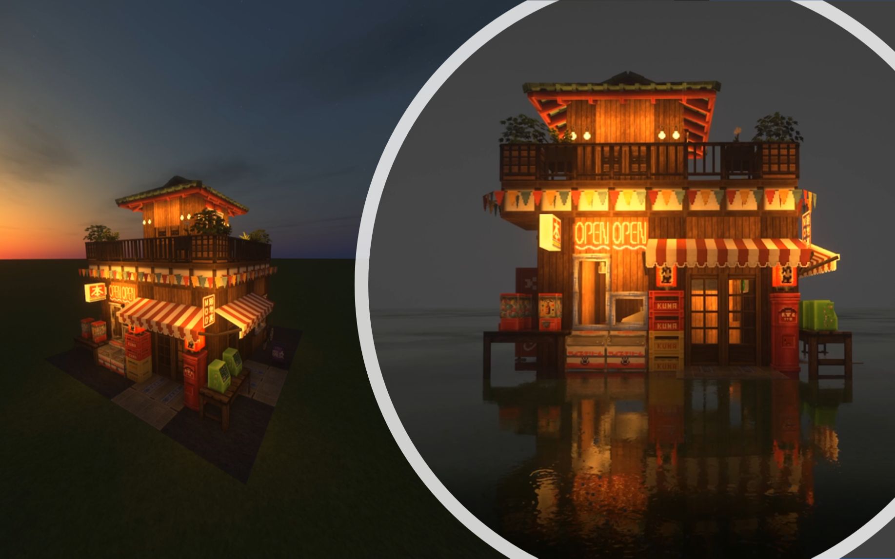 【我的世界建筑】日系便利店