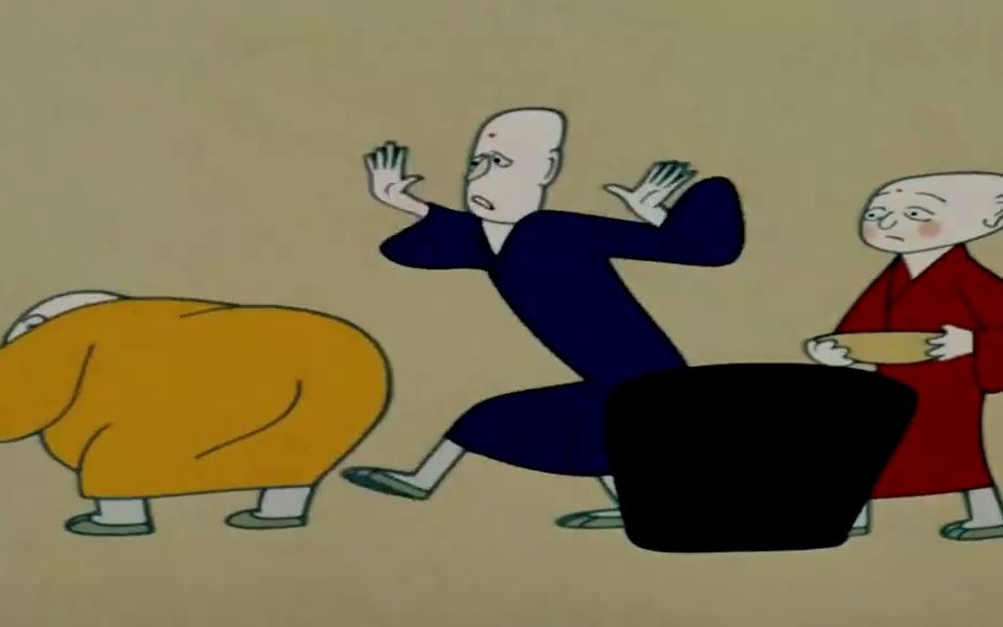 空荡的寺庙接连来了三个和尚,简单的剧情却留人深邃的思考,1980国产