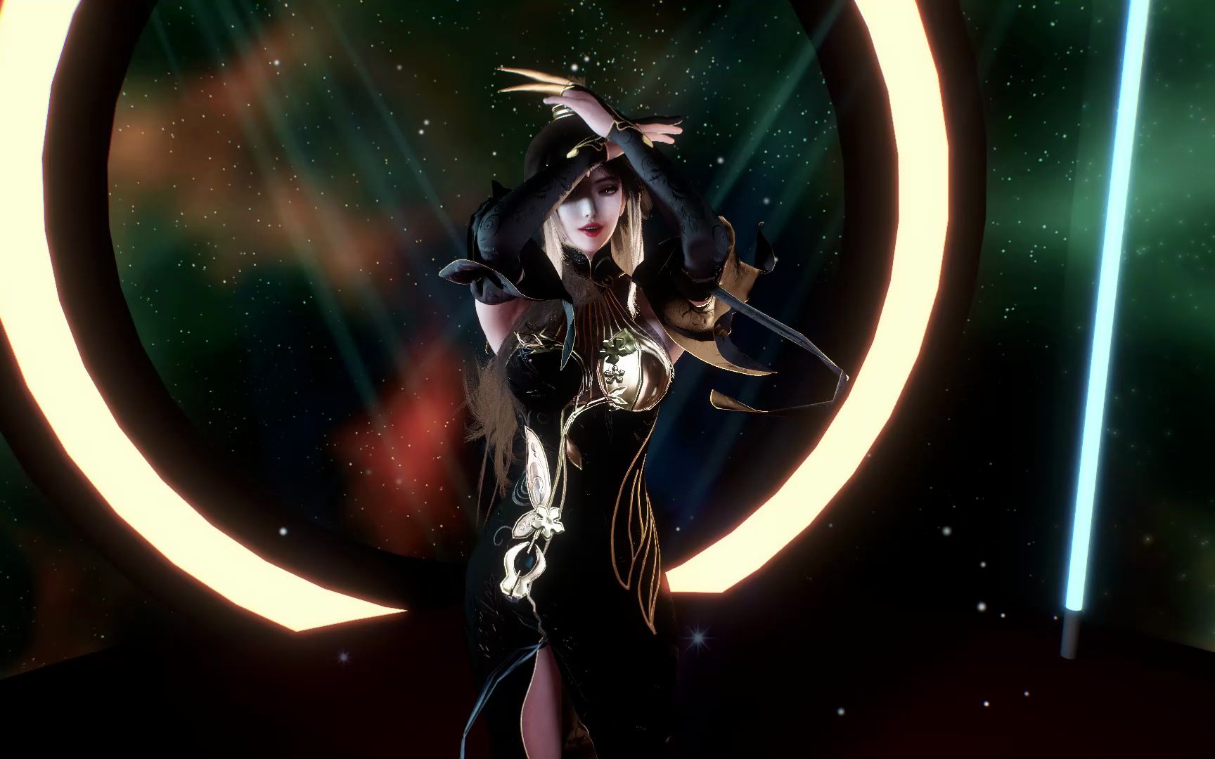 vam完美世界魔女穿越异次元跳kda才艺展示