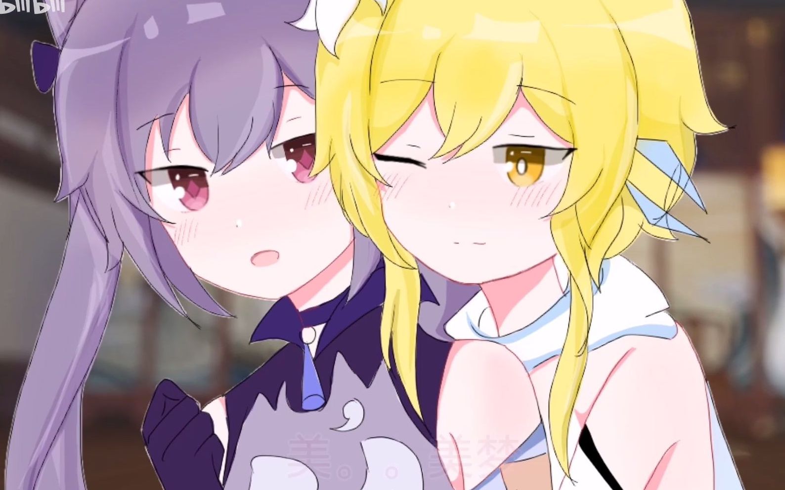 原神配音刻晴晴与荧的婚后生活耶