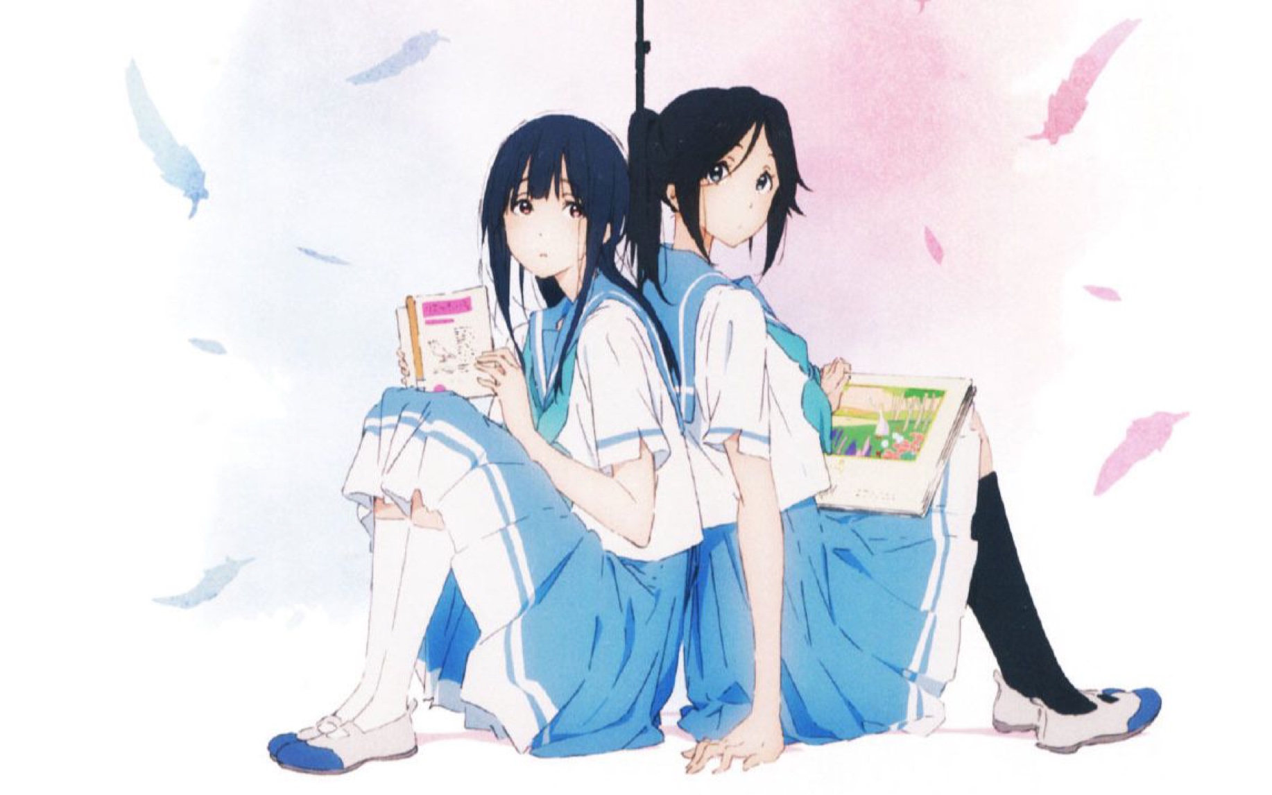 【利兹与青鸟】【ooc致歉】【伞霙】.尽力了画的不好别骂我