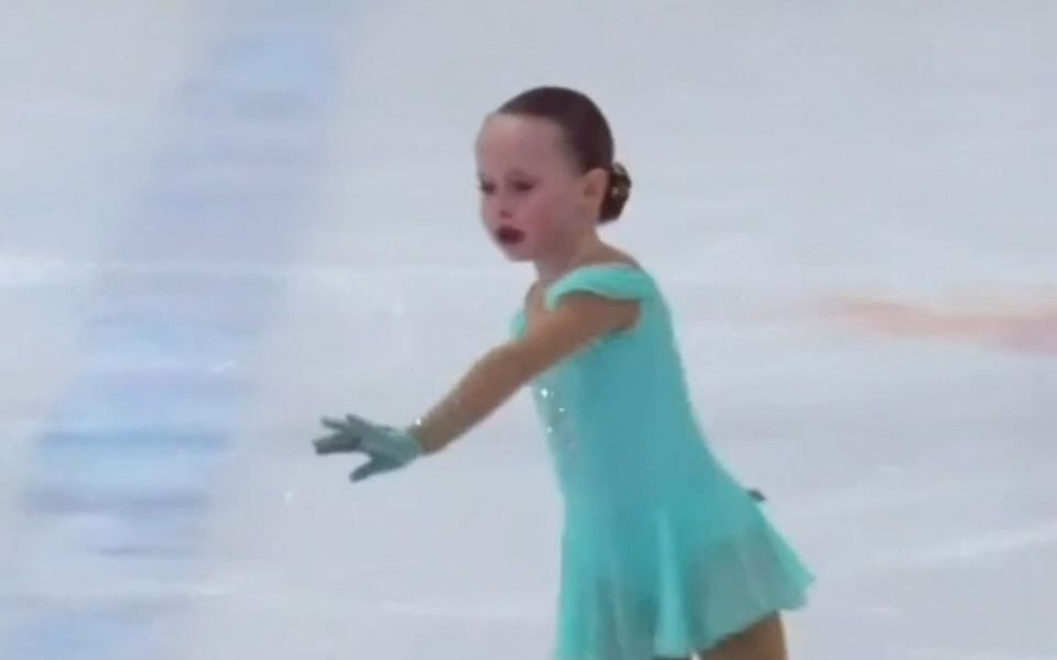 【小梅梅】Evgenia Medvedeva(6岁),儿童2组,2023.04.0102 钻石杯比赛哔哩哔哩bilibili