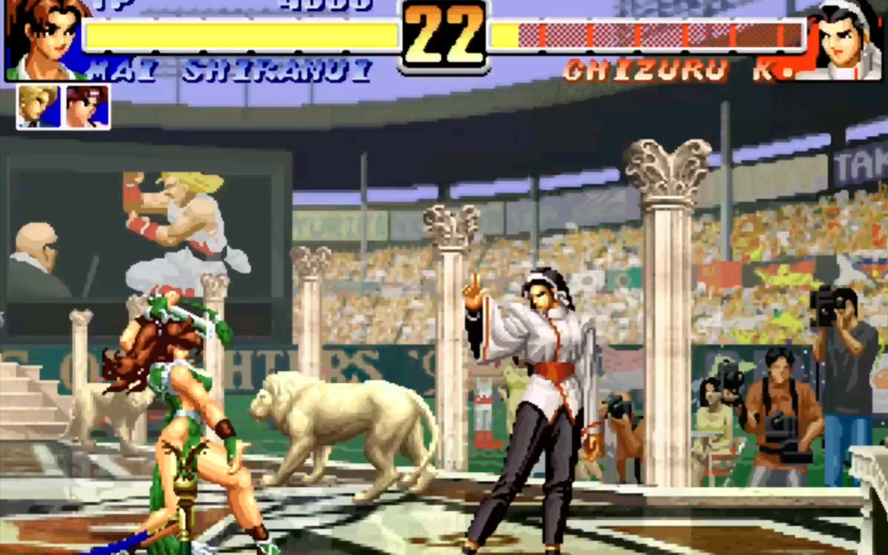 拳皇96新女性格斗家队最高难度boss战