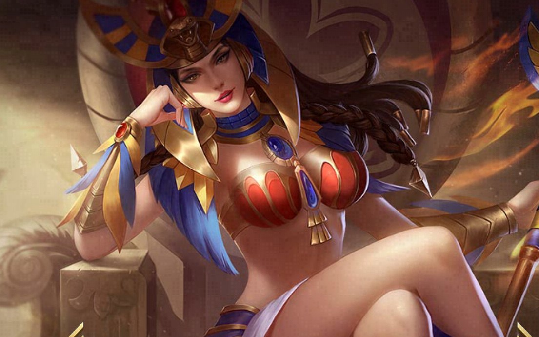 《英魂之刃口袋版》决战之谷–埃及艳后