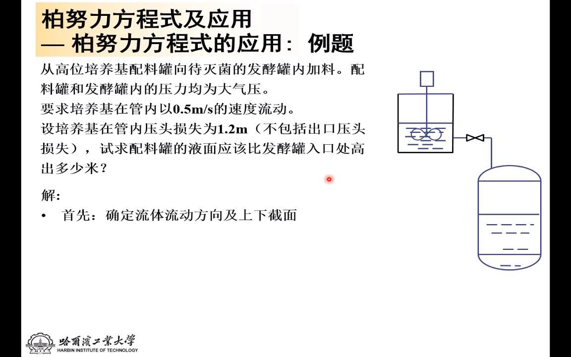 柏努力方程式的应用浅析  化工原理 (生物工程单元操作原理)哔哩哔哩bilibili