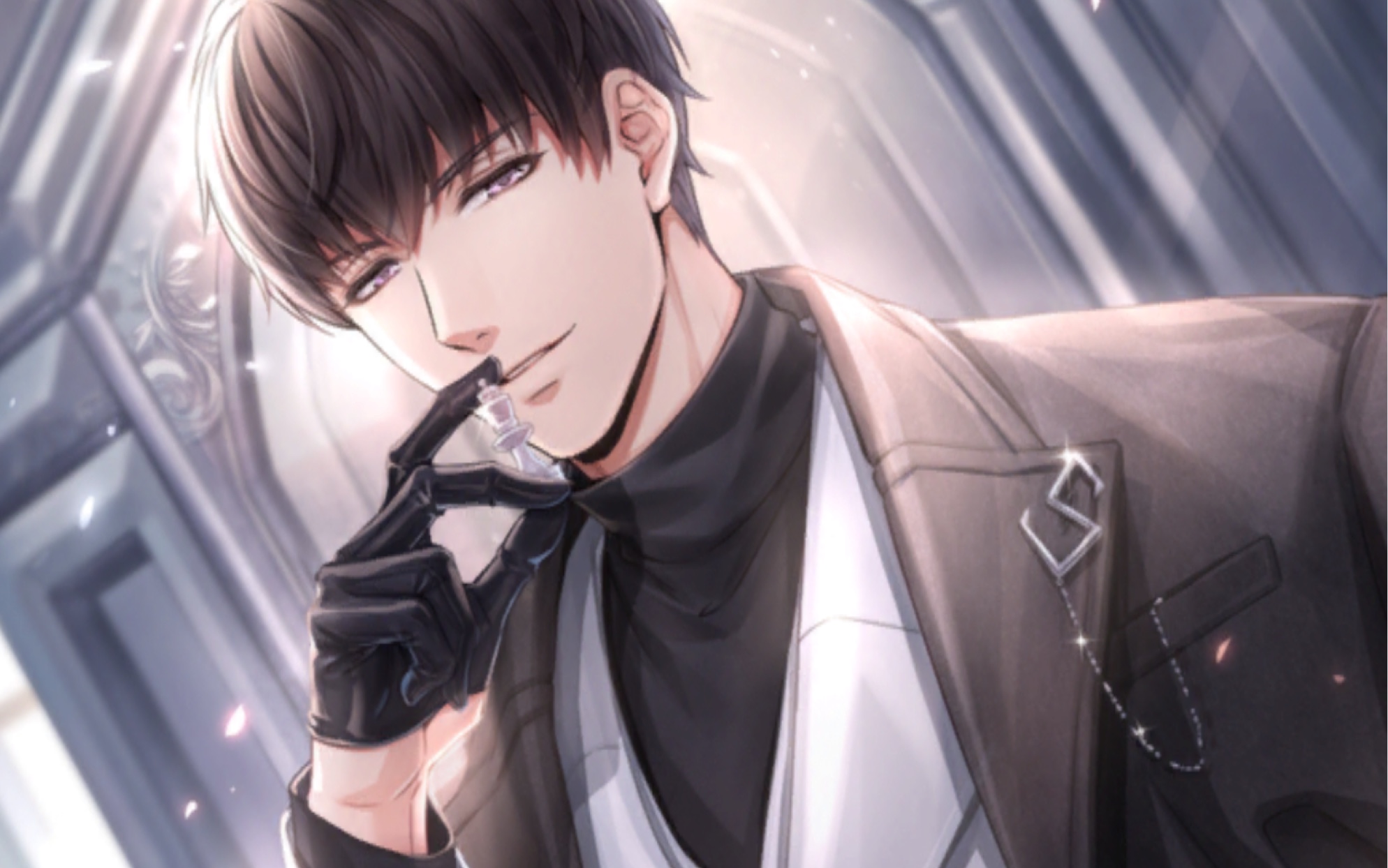 恋与制作人 许墨·迷迭【酒量】cv夏磊 记忆迷宫限定ssr电话 录屏