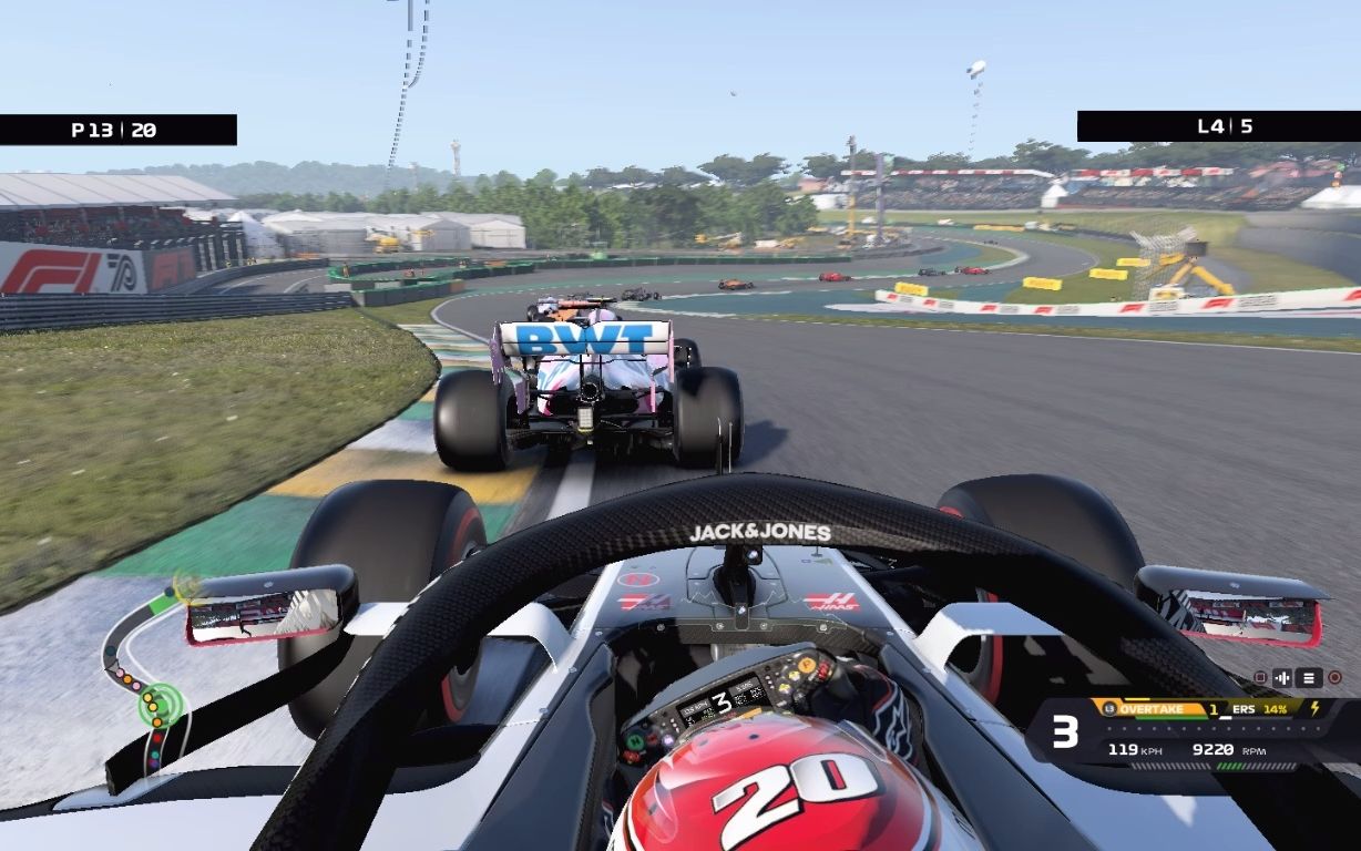 【游戏】f1 2020|巴西大奖赛|马格努森车载视频