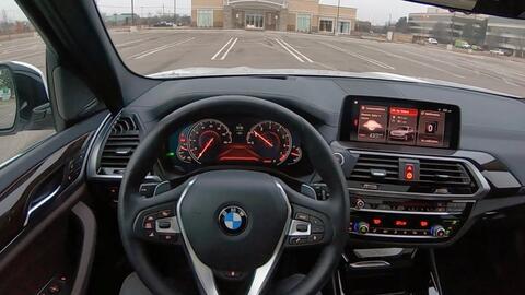 【第一视角】2019 宝马x3 xdrive 30i.主视角驾驶体验